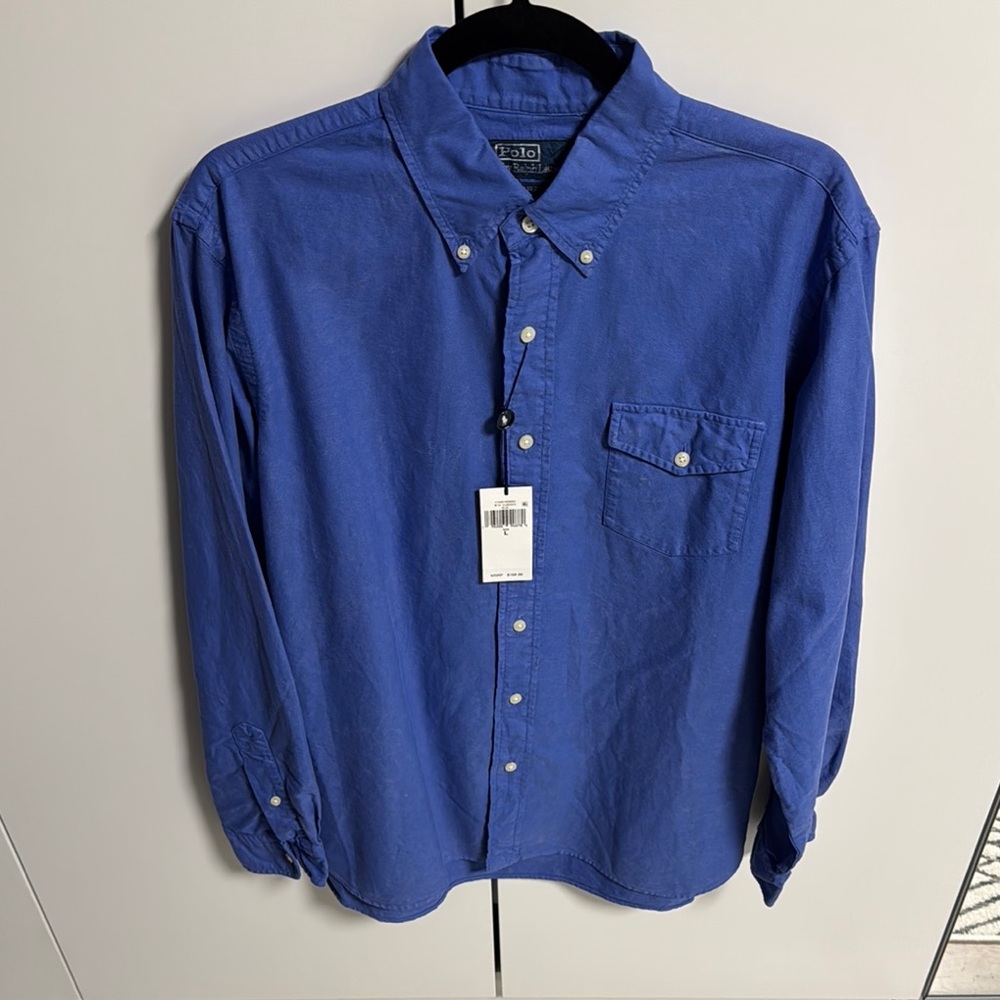 Polo by Ralph Lauren Men's Blue Shirt